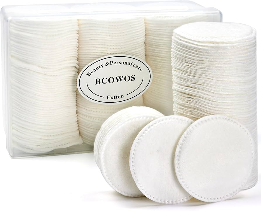 Ultra-Soft Lint-Free Cosmetic Cotton Pads