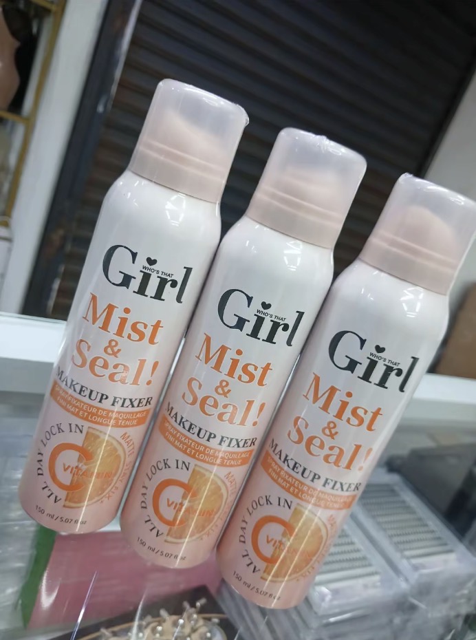 Mist & seal makeup fixer