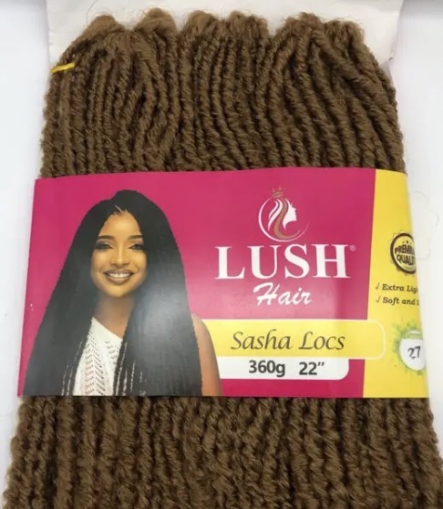 Lush – Sasha Locs 22″ (Color 27)
